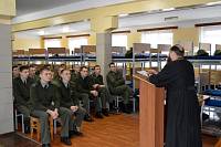 Молебен в&nbsp;инженерно-саперной части войск ВКО
