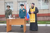 Принятие присяги в&nbsp;воинской части РХБЗ
