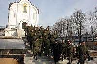 Встреча с&nbsp;военнослужащими в&nbsp;храме Матроны Московской г.&nbsp;Ногинска
