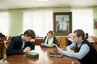 Олимпиада по&nbsp;духовному краеведению в&nbsp;гимназии &laquo;Ковчег&raquo; Троицкого собора Щелкова
