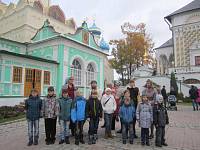 Паломническая поездка воскресной школы Никольского прихода Шатуры в&nbsp;Троице-Сергиеву лавру

