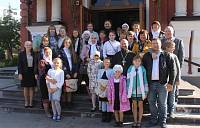 Встреча крымских паломников в Богородицерождественском соборе г. Орехово-Зуево