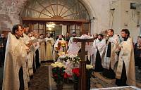 Отпевание священника Андрея Машериченко