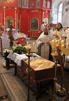 Отпевание священника Андрея Машериченко