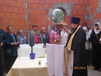 Первый молебен в&nbsp;Покровском храме села Кривандино
