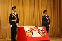 Церемония крепления полотнища знамени к&nbsp;древку
