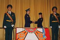 Церемония крепления полотнища знамени к&nbsp;древку
