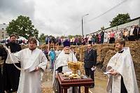 Закладка храма во&nbsp;Фрязино
