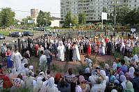 Великое освящение Троицкого храма в&nbsp;Реутове