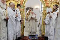 Великое освящение Троицкого храма в&nbsp;Реутове