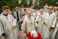 Освящение Георгиевского храма деревни Аксиньино