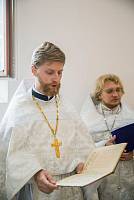 Освящение Георгиевского храма деревни Аксиньино