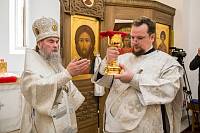 Освящение Георгиевского храма деревни Аксиньино