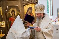 Освящение Георгиевского храма деревни Аксиньино