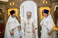 Освящение Георгиевского храма деревни Аксиньино