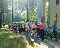 Гребневский крестный ход в&nbsp;деревне Старая Слобода
