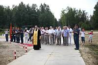 Освящение памятника на&nbsp;территории 179 Спасательного центра МЧС в&nbsp;Ногинске
