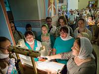 Престольный праздник в&nbsp;Сергиевском храме села Трубино
