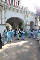 Патриаршее богослужение в&nbsp;Новодевичьем монастыре