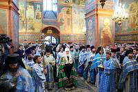 Патриаршее богослужение в&nbsp;Новодевичьем монастыре