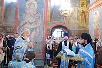 Патриаршее богослужение в&nbsp;Новодевичьем монастыре