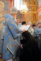 Патриаршее богослужение в&nbsp;Новодевичьем монастыре