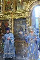 Патриаршее богослужение в&nbsp;Новодевичьем монастыре