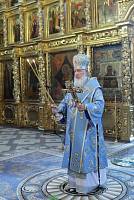 Патриаршее богослужение в&nbsp;Новодевичьем монастыре