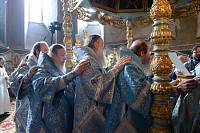 Патриаршее богослужение в&nbsp;Новодевичьем монастыре