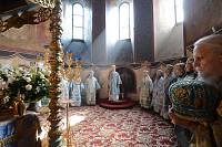 Патриаршее богослужение в&nbsp;Новодевичьем монастыре