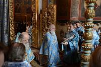 Патриаршее богослужение в&nbsp;Новодевичьем монастыре