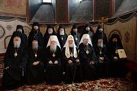 Патриаршее богослужение в&nbsp;Новодевичьем монастыре