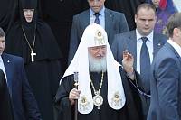 Патриаршее богослужение в&nbsp;Новодевичьем монастыре