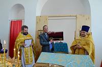 Первая Литургия в&nbsp;храме иконы Божией Матери &laquo;Взыскание погибших&raquo; поселка Свердовский
