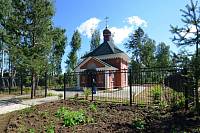 Первая Литургия в&nbsp;храме иконы Божией Матери &laquo;Взыскание погибших&raquo; поселка Свердовский
