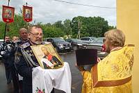 Принесение частиц мощей Санаксарских святых в&nbsp;Никольский храм г.&nbsp;Лосино-Петровский
