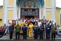 Принесение частиц мощей Санаксарских святых в&nbsp;Никольский храм г.&nbsp;Лосино-Петровский
