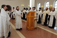 Молебен по&nbsp;случаю празднования 170-летия г.&nbsp;Павловский Посад
