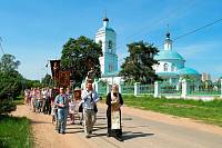 Крестный ход в&nbsp;память Царственных страстотерпцев и&nbsp;новомучеников Российских в&nbsp;Щелковском благочинии
