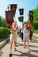 Крестный ход в&nbsp;память Царственных страстотерпцев и&nbsp;новомучеников Российских в&nbsp;Щелковском благочинии
