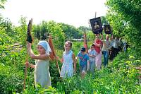 Крестный ход в&nbsp;память Царственных страстотерпцев и&nbsp;новомучеников Российских в&nbsp;Щелковском благочинии
