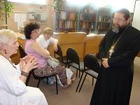 Встреча с&nbsp;прот. Игорем Гагариным в&nbsp;ногинской районной библиотеке
