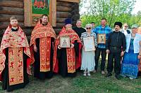 Освящение часовни св. блг. кн. Дмитрия Донского в&nbsp;деревни Новая Слобода Щелковского района
