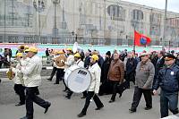 Шествие к&nbsp;воинскому захоронению на&nbsp;городском кладбище Ногинска
