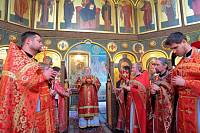 Архиерейская служба в&nbsp;Сергиевском храме Щелковского благочиния