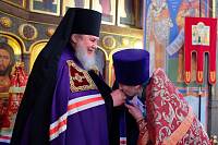 Архиерейская служба в&nbsp;Сергиевском храме Щелковского благочиния