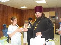 Пасхальный утренник в&nbsp;воскресной школе Преображенского храма села Малая Дубна
