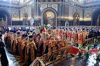 Пасхальная вечерня в&nbsp;Храме Христа Спасителя