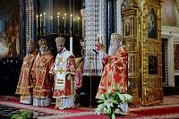 Пасхальная вечерня в&nbsp;Храме Христа Спасителя