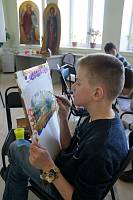 Мастер-классы по&nbsp;рисованию в&nbsp;Никитском храме деревни Бывалино